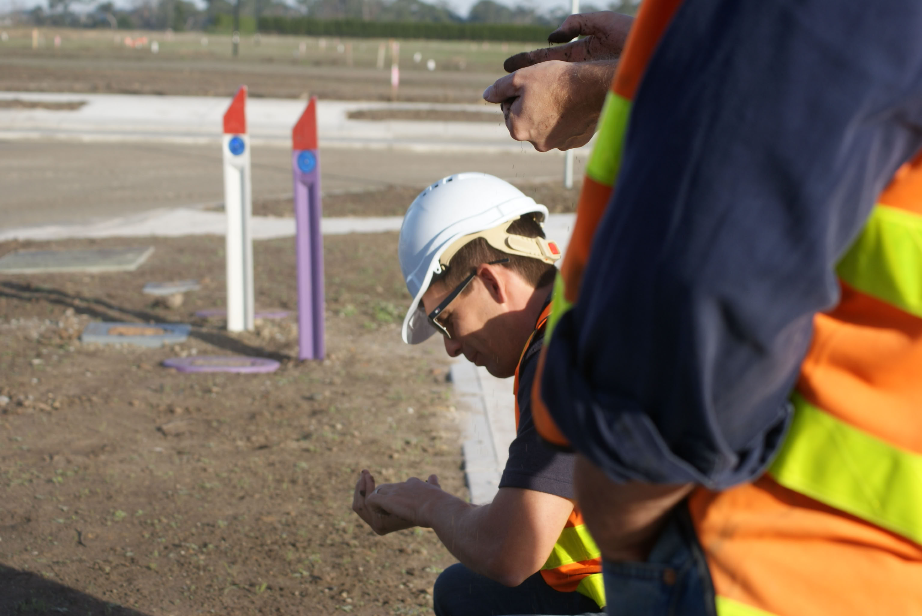 PolyCom Stabilising Aid used by some of the best in the Civil Industry.