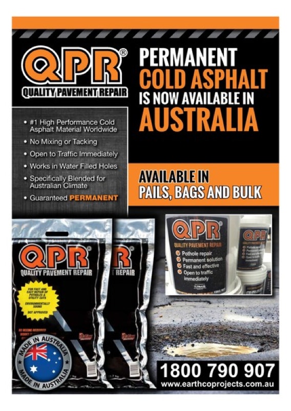 Highest grade, Australian made cold mix asphalt available online and delivered to your door | Earthco Projects.